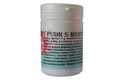 Liquid powder with menthol 100g GLO